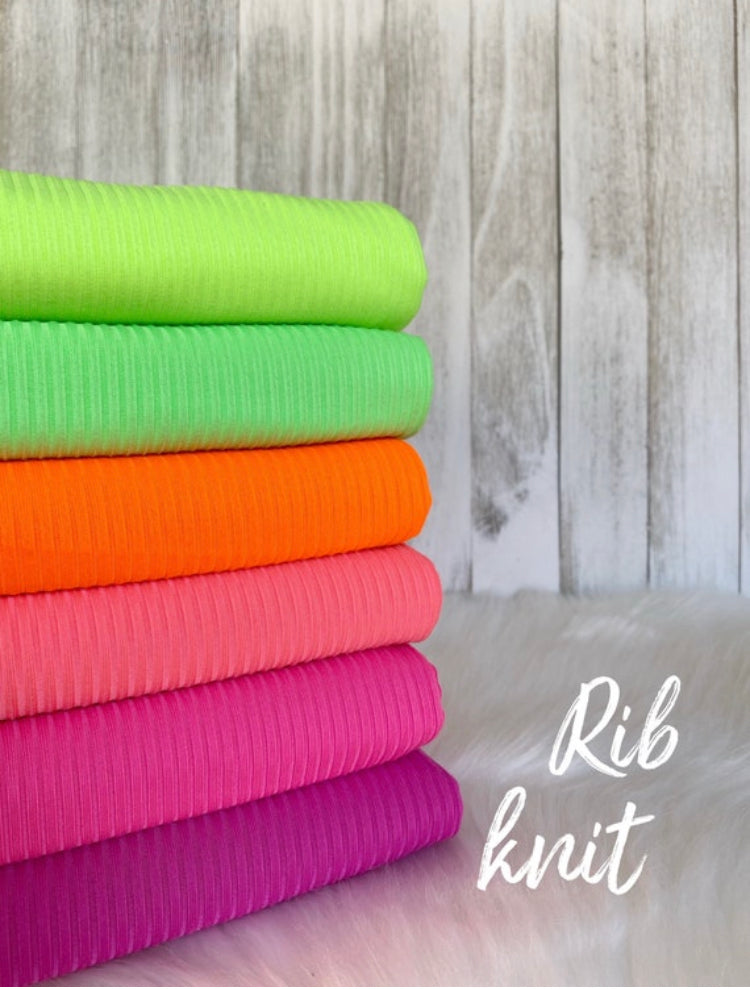 Rib knit 4x2