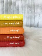 Brushed knit 8x2